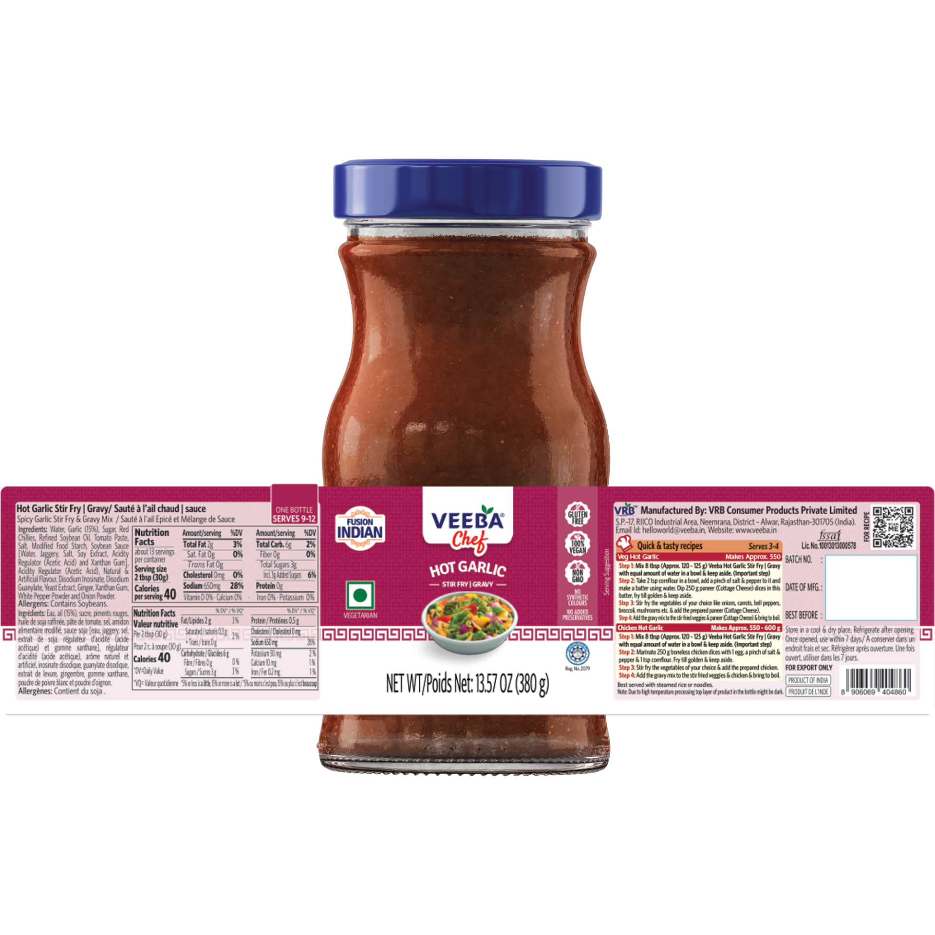 HOT GARLIC STIR FRY & GRAVY International